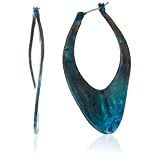 Kenneth Cole New York Urban Patina Oval Hoop E