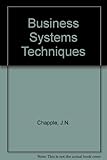 Business systems techniques : for the systems professional
