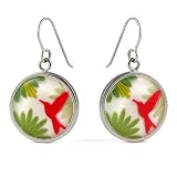 Hummingbird Earrings - Available in 2 colors.