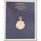 Sotheby's Auction Catalogue Watches Wristwatches Clocks New York 1990 by  Sotheby's Auction House