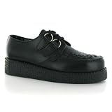 Search : Underground Creepers Camaro Black Leather Mens Shoes