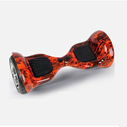 Balancing Wheel Free [Remote], Kingrising® 10" Two Wheel Smart Self Balancing Electric Scooter with Bluetooth Speaker and LED Lights with Lg 44000mah Battery Pack