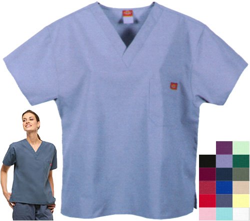 Click here to buy Dickies Medical One Pocket Unisex V-Neck Top.