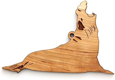 Timber Green Woods Great Oceanic Collection Male Elephant Seal Ornament