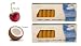 Doppelpack: 10 Stk Cherry + 10 Stk Coconut Arseoldepots /Aromakapseln /nikotinfreie