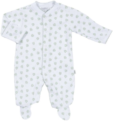 Kissy Kissy Baby-boys Homeward Bound Froggie Print Footie