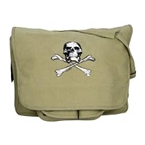 Classic Retro Washed Paratrooper Canvas Shoulder Bag - Unisex