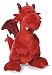 Nici 34110 - Drache stehend 30 cm, rot