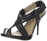 Donald J Pliner Women's Elisha Sandal,Black/Black Patent,6.5 M US