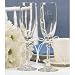 Heart's Desire Toasting Flutes - White