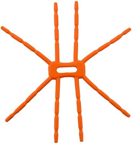 Yowosmart Flexible Spider Hanging Car and Phone Holder for iPhone 5 HTC Samsung S4 (Orange)