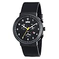 Braun Herren-Armbanduhr XL BN0035BKBKG Chronograph Leder