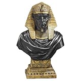 Ancient Egyptian Antique Gold King Rameses Sculpture Statue Bust