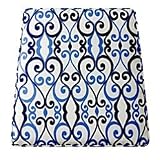 Patio Seat Cushion 19-1/2"x19-1/2"x3" - Florentine Scroll Print - Improvements