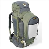All Terain Lariat 65 Recycled Internal Frame Backpack in Pinon Green