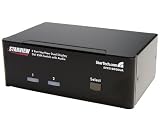 StarTech.com 2 Port Dual DVI USB KVM Switch with Audio and USB 2.0 Hub