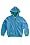 Boy's Zip Front Hooded Sweatshirt With Croc Logo