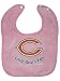 Chicago Bears Pink Baby Bib