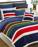 Tommy Hilfiger "Andover" Fitted Sheet, Queen