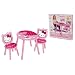 Eichhorn - 100003133 - Ameublement et d�coration - Table + 2 Chaises en Bois
