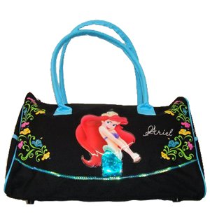 Disney Little Mermaid Ariel Medium Duffle Bag / Travel Bag