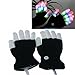 PowerLead G030 LED Raving Gloves Flashing Finger Lights 7 Colorful Rave Modes - Fun gift for children
