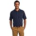 Port & Company Men's Comfortable Knit Pocket Polo Shirt Deep Navy