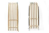 Schlitten Holz 88 cm mit Leine Holzschlitten Rodel Kinderschlitten -