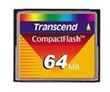 Transcend 64MB CompactFlash Memory Card