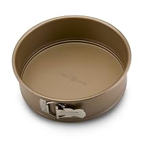 Paula Deen 9 Inch Aluminized Steel Spring Form Pan, Champagne