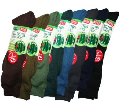 Mens Wellington Boot Socks 7-12 EU 40-47