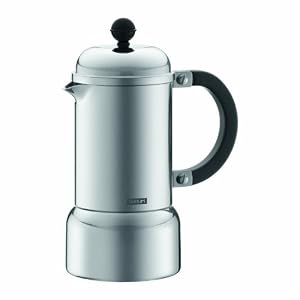 Bodum Chambord Aluminum Stovetop Espresso Maker