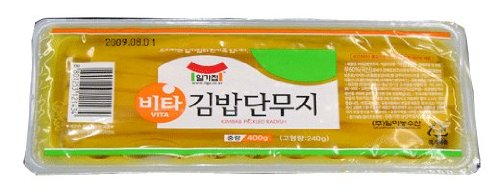 【★クルー便】のり巻き用タクアン400g■韓国食品■韓国加工食品■イルガジップ