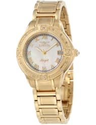 Invicta Womens 12807 Angel Mother-Of-Pearl Dial Diamond Accented Watch