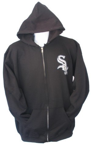 Men`s Chicago White Sox Full Zip Field Idol Hooded Sweatshirt