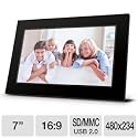 View Sonic VFA720W-50 7-Inch Digital Picture Frame (Black)