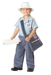 Mr. Postman Toddler Costume , Medium, One Color