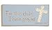 For This Child Blue Hand Painted Plaque