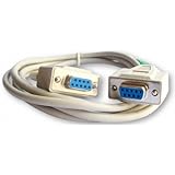 6 Foot DB9 9 Pin Serial Port Cable Female / Female RS232