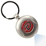 MLB Arizona Diamondbacks Silver Baseball Flashlight Keychain