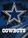 Dallas Cowboys 60x80 Royal Plush Raschel Throw Blanket