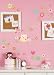 Kids Line Dena Happi Tree Wall Decals, Pink