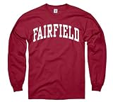 Fairfield Stags Cardinal Arch Long Sleeve T-Shirt