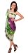 Charming Hawaiian Printed Cover up Sarong Beach Wrap Pareo Spring Resort Dress-Mother's Day Gift.