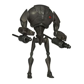 Star Wars 3.75" Clone Wars Super Battle Droid Figure ( Wave 2 )
