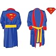DC Comics Superman Bathrobe, Blue