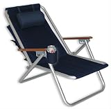 WearEver Deluxe Aluminum Hi-Back Backpack Chair