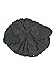 Choies Women's Acrylic Cat Ears Knit Black Beanie Hat