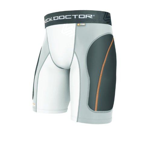 Shock Doctor Men's Core Padded Sliding Shorts