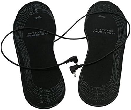 AWOEZ Unisex Electric Battery Heated Insoles Shoe Winter Outdoor Foot Warmer Gifts